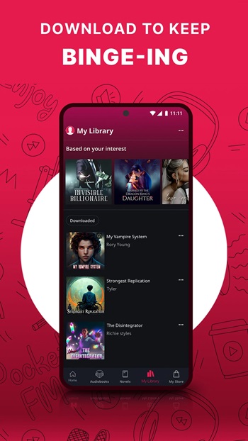 Pocket FM APK Run on Android
